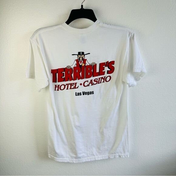 Gildan Las Vegas Terribles Casino Tee Size M - Picture 2 of 3